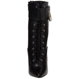 Kunstleder 16 cm DAGGER-1023 fetisch high heels stiefeletten