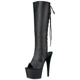 Kunstleder 18 cm ADORE-2018 Damenstiefel mit hohem absatz