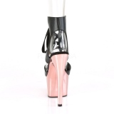 Kunstleder 18 cm ADORE-700-14 chrome plateauschuhe high heels