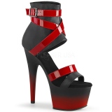 Kunstleder 18 cm ADORE-700-15 pleaser sandaletten mit plateau