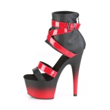 Kunstleder 18 cm ADORE-700-15 pleaser sandaletten mit plateau