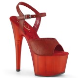Kunstleder 18 cm ADORE-709T pleaser sandaletten mit plateau