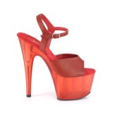 Kunstleder 18 cm ADORE-709T pleaser sandaletten mit plateau