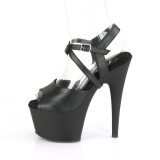 Kunstleder 18 cm ADORE-724 platform high heels schuhe