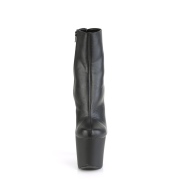 Kunstleder 18 cm IRONGRIP-1042 Schlagring high heels stiefeletten