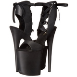 Kunstleder 20 cm FLAMINGO-800-14 High Heels Plateauschuhe