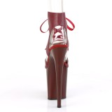 Kunstleder 20 cm FLAMINGO-800-142 High Heels Plateauschuhe