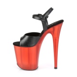 Kunstleder 20 cm FLAMINGO-809T pleaser schuhe high heels