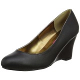 Kunstleder 7,5 cm KIMBERLY-08 grosse grössen pumps schuhe