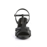 Kunstleder 8 cm BELLE-322 high heels für männer