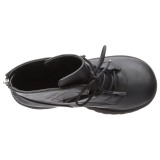 Kunstleder 9,5 cm Demonia RANGER-102 gothic stiefeletten plateausohle