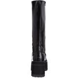 Kunstleder 9,5 cm RANGER-302 Plateau Gothic Stiefel Herren