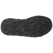 Kunstleder 9 cm DAMNED-225 plateau damenstiefel mit schnalle