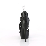 Kunstleder plateau 15 cm DELIGHT-620 pleaser high heels