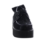 Lace Fabric CREEPER-212 Platform Women Creepers Shoes