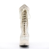 Lace fabric cream 5 cm DAME-115 Victorian ankle boots vintage
