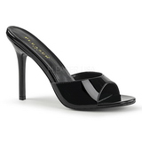 Lackleder 10 cm CLASSIQUE-01 damen pantoletten schuhe