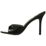 Lackleder 10 cm CLASSIQUE-01 damen pantoletten schuhe