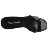 Lackleder 11,5 cm GALA-01S damen pantoletten schuhe