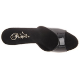 Lackleder 12 cm FLAIR-401-2 Mules Damen Schuhe für Herren
