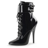 Lackleder 15 cm DOMINA-1023 ankle boots stiletto high heels