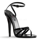 Lackleder 15 cm DOMINA-108 fetisch high heels schuhe