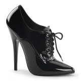 Lackleder 15 cm DOMINA-460 Herren high heels oxford pumps