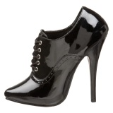 Lackleder 15 cm DOMINA-460 oxford high heels schuhe