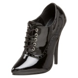 Lackleder 15 cm DOMINA-460 oxford high heels schuhe