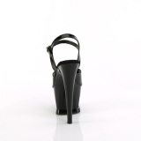 Lackleder 18 cm MOON-709H platform high heels schuhe