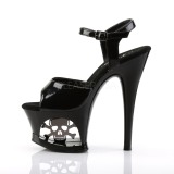 Lackleder 18 cm MOON-709SK High Heels Plateauschuhe