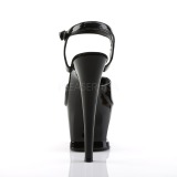Lackleder 18 cm MOON-709SK High Heels Plateauschuhe