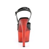 Lackleder 18 cm SKY-309T pleaser sandaletten mit plateau
