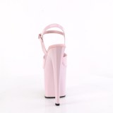Lackleder 19 cm ENCHANT-709 rosa pleaser schuhe high heel