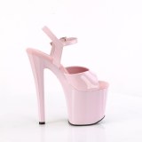 Lackleder 19 cm ENCHANT-709 rosa pleaser schuhe high heel