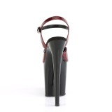 Lackleder 20 cm FLAMINGO-809SP pleaser high heels mit plateau