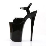 Lackleder 23 cm INFINITY-909 pleaser heels - extreme plateau high heels