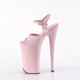 Lackleder 25,5 cm BEYOND-009 Rosa pleaser extreme plateau high heels