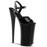 Lackleder 25,5 cm BEYOND-009 pleaser heels - extreme plateau high heels