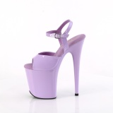 Lavendel plateau 20 cm FLAMINGO-809 pleaser high heels