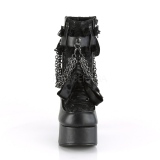 Leatherette 11,5 cm CHARADE-110 demoniacult ankle boots platform