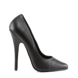 Leatherette 15 cm DOMINA-420 Pumps High Heels for Men