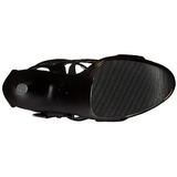 Leatherette 20 cm FLAMINGO-858 Platform High Heels Shoes