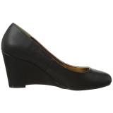 Leatherette 7,5 cm KIMBERLY-08 big size pumps shoes