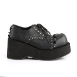 Leatherette 8 cm DANK-110 lolita shoes gothic platform shoes
