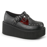 Leatherette CREEPER-215 Platform Women Creepers Shoes