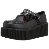 Leatherette CREEPER-215 Platform Women Creepers Shoes