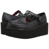 Leatherette CREEPER-215 Platform Women Creepers Shoes