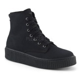 Leinenstoff 4 cm SNEEKER-201 Herren sneakers creepers schuhe