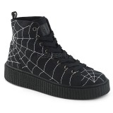 Leinenstoff 4 cm SNEEKER-250 Herren sneakers creepers schuhe